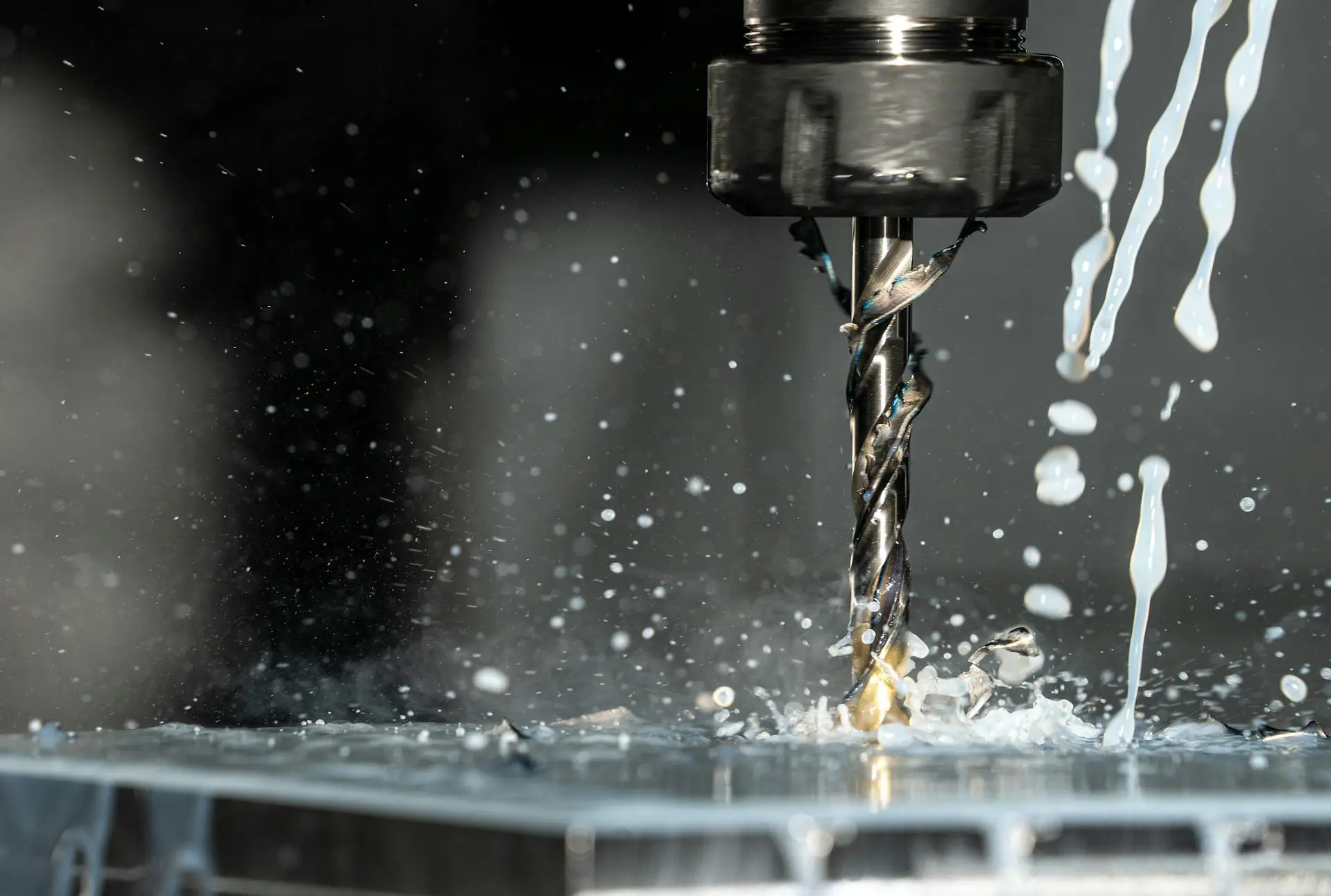High-precision CNC machining equipment in a Proto Tech's modern industrial workshop